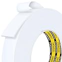 Heavy Duty Double Sided Tape,White Foam Tape,1 in X 16.4 ft