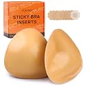 Double-Sided Sticky Bra Pads Inserts Ultra Instant Volume Push up Stick on Bra for Women Swimsuit Bikini Dresses
