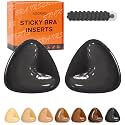 Double-Sided Sticky Bra Pads Inserts Ultra Instant Volume Push up Stick on Bra for Women Swimsuit Bikini Dresses