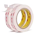 3M Double Sided Tape, 3/4” x 10.8Ft, 4950, White, 2 Pack