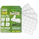 Double Sided Tape Sticky Dot Stickers 100PCS, Removable Sticky Putty No Trace Clear Tack Glue Points Dots, No Damage Museum Putty for Festival Decoration Picture Back to School, 0.4"