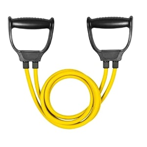 double toning tube with d-shape handle for full body strength training resistance workout bar for arms chest shoulders back amp legs portable home gym exercise equipment for men amp women
