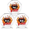 DoubleFill 3 Pcs Chili Cook Off Trophies