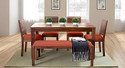 Douceur Furnitures Solid Sheesham Wood Six Seater