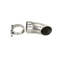 Doug's Headers (DEC225ATD) 2-1/4" Stainless Steel Electric Cut-Out Turn Down