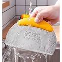 Dough Cutter with Measurement Guide, Stainless Steel Bench Scraper with Ergonomic Handle, 6.4 x 4.6 Inches, Stainless Steel Dough Pastry Scraper Cutter Chopper Pizza Cutter (Black)
