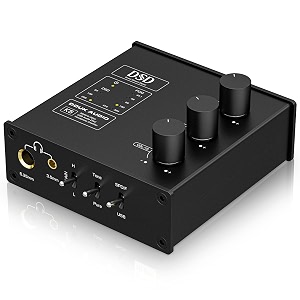 douk audio k5 pc usb dac headphone amplifier digital interface digital-to-analog converter adapter with optical input dsd256 for amplifiers speakers mac computer