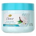 Dove Body Scrub - Coconut &amp; Lime, pH-Balanced Whipped Texture, 15 Ounce (Pack of 12)