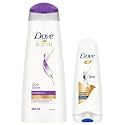 Dove Hair Therapy Intense Repair Conditioner, 175ml And Dove Daily Shine Shampoo, 340ml