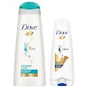 Dove Hair Therapy Intense Repair Conditioner, 175ml And Dove Dryness Care Shampoo, 340ml