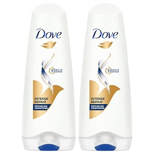 dove intense repair floral all conditioner 175 ml with keratin actives to smoothen dry and frizzy hair - deep conditions damaged hair for men amp women39s 2 count
