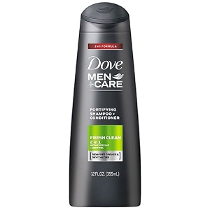 dove mencare 2 in 1 shampoo and conditioner fresh and clean fortifying 355ml