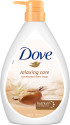 DOVE Relaxing Shea Butter Body Wash with Vanilla for Soft Skin, Soothing Scent