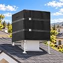 Down Draft Evaporative Cooler Cover for Roof Swamp Cooler,34"Wx34"Dx36"H