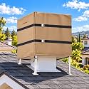 Down Draft Evaporative Cooler Cover for Roof Swamp Cooler,46"Wx46"Dx34"H