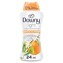 Downy Light Laundry Scent Booster Beads, Orange Blossom Scent, 24.0 OZ, In-wash fabric beads designed to be gentle with a light boost of scent, No Heavy Perfumes