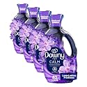 Downy Ultra Soft Fabric Softener Liquid, Calm, Lavender and Vanilla Bean, 83 Loads, 56 Fl Oz (Pack of 4)