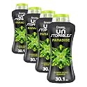 Downy Unstopables In Wash Scent Booster Beads, Paradise Scent, 30.1 oz, for Odor Protection, Downy Scent Booster Beads, Scent Boosters (Pack of 4)
