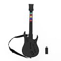 DOYO PC Guitar Hero Controller, Wireless Guitar Hero Guitar for PC and PS3 PlayStation 3 with Dongle, Compatible with Clone Hero, Rock Band Guitar Hero Games (Black)
