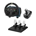 DOYO 1080° Racing Wheel with Pedals &amp; Shifter for PC, Xbox &amp; PlayStation