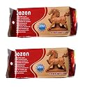 Dozen Modelling Clay 250g Pack of 2 (Brown)