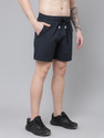 DPassion Solid Men Grey Regular Shorts