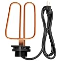 DPH-15 Outdoor Water Tank Heaters Fit for rubbermaid Tanks, 1500W Farm De-icer, Thermostatically Controlled, Livestock Stock Tank Drain Plug Five Year Warranty