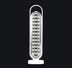 dpm 180rotation soft light rechargable multifunctional24led 7 hrs bulb emergency light multicolur