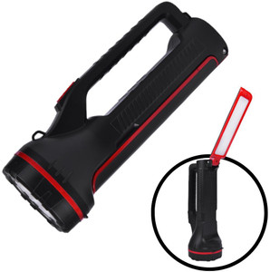 dpm 85w 2 in 1 waterproof led rechargeable 2800mah battery 4 hrs bulb emergency light multicolur