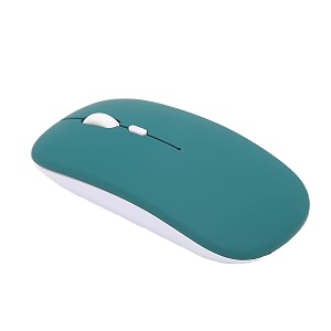 dpofirs wireless silent mouse cordless mouse smart mini portable 3 speed dpi adjustable cordless mouse for office laptop computer tabletdark green