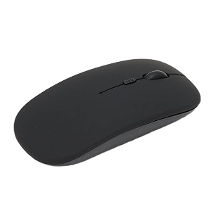 dpofirs wireless silent mouse cordless mouse smart mini portable 3 speed dpi adjustable cordless mouse for office laptop computer tabletblack