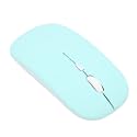 Dpofirs Wireless Silent Mouse, Cordless Mouse Smart Mini Portable 3 Speed DPI Adjustable Cordless Mouse for Office Laptop Computer Tablet(Blue)