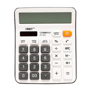 DPrime 12 Digit Calculator with Large LCD