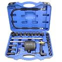 DPTOOL Universal Pneumatic Diesel Fuel Injector Puller Tool Kit 28pcs
