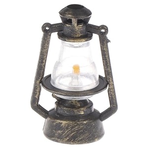 miniature lamps for dollhousedoll house retro oil lantern dollhouse accessories scene ornaments dollhouse miniature scene model hurricane lantern kerosene lamp furniture decoration
