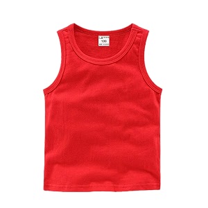 dqcute toddler baby boys girls solid tank tops t-shirts undershirts cotton summer sleeveless vest