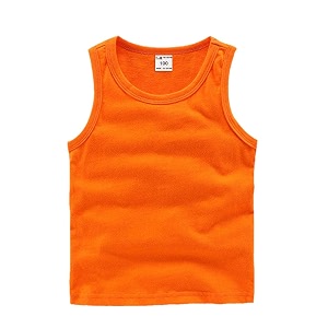 dqcute toddler baby boys girls solid tank tops t-shirts undershirts cotton summer sleeveless vest
