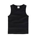 DQCUTE Toddler Baby Boys Girls Solid Tank Tops T-Shirts Undershirts Cotton Summer Sleeveless Vest