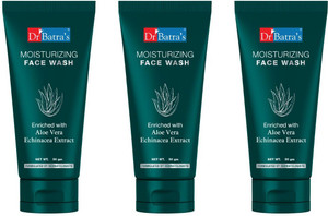 dr batras aloevera moisturizing face wash