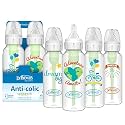 Dr. Brown's Anti-Colic Options+ Narrow Baby Bottle, Dream Adventure, 4-Pack