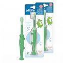Dr. Brown's Baby and Toddler Toothbrush, Crocodile 2-Pack, 1-4 Years