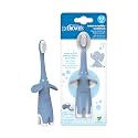 Dr. Brown's Infant-to-Toddler Toothbrush, Blue Elephant, 0-3 Years