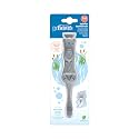 Dr. Brown's Otter Toddler Toothbrush,Soft Bristles with Suction Cup for Storage,BPA Free,Ages 1-4,(Pack of 12)