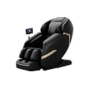 4D AI Zero Gravity Full Body Massage Chair for Home & Office | SL Track | Air Compression | Heated Recliner with Bluetooth, Smart Touch Panel & 24 Auto Modes (Black)