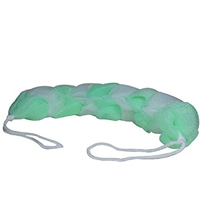 dr care super soft bath sponge fluffy puffy loofah back scrubber green