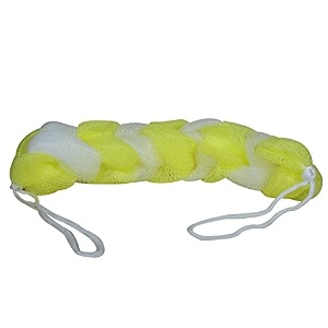 dr care super soft bath sponge fluffy puffy loofah back scrubber lemon