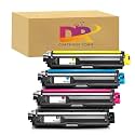 TN263 BK, C, Y, M (4 Colors) Toner Cartridge Compatible for Brother HL-L3210CW, HL-L3230CDN, HL-L3270CDW, DCP-L3551CDW, MFC-L3735CDN, MFC-L3750CDW, MFC-L3770CDW Printer (Black Cyan Yellow Magenta)
