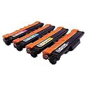 Toner Cartridge TN-263 Black, Cyan, Yellow, Magenta Color-Set Compatible for Brother HL-L3210CW, HL-L3230CDN, HL-L3270CDW, DCP-L3551CDW, MFC-L3735CDN, MFC-L3750CDW, MFC-L3770CDW