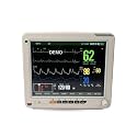 Dr Diaz 5 Para Patient Monitor PM12ST | ECG, SpO2, NIBP, Respiration, Temperature | 12.1 Inch Real-Time Alarms | Suitable for neonatal, pediatric, and adult patients | 4hrs Battery Backup 1yr warranty