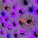 DR.DUDU 36 Pack Halloween Wall Decor Light up Spiders Window Decorations